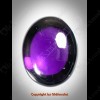 Violet Oval Naga-eye + Pandents Thai Holy Amulet Gemstone 100% Real Size M