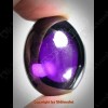 Violet Oval Naga-eye + Pandents Thai Holy Amulet Gemstone 100% Real Size M