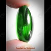 Green Oval Naga-eye + Pandents Thai Holy Amulet Gemstone 100% Real Size M