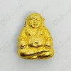 Thai Amulet Happy Buddha Sangkajai Powder + Gold Face Mask Lp Up 2554