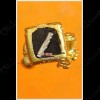 Gumaree Kruba Subin BE.2554 Girl Ghost Gold Reef Bronze Thai Amulet Wealthy Rich