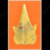 THAI AMULET PHA LAK FACE LOVE CHARMING YELLOW POWDER SMALL LP PHARD 2551