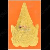 THAI AMULET PHA LAK FACE LOVE CHARMING YELLOW POWDER LARGE LP PHARD 2551