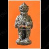 Thai Amulet Monkey Hanuman Bronze+3takrud Life Successful Lp Phard 2551