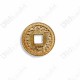 Mini Zodiac Coin Copper Red Lp Key BE.2553 Thai Amulet Super Wealthy Rich Lucky