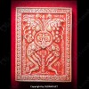 Butterfly ThepJumLang Kruba Krissana BE.2555 Thai Amulet Charming Coating RED