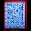 Butterfly ThepJumLang Kruba Krissana BE.2555 Thai Amulet Charming Coating BLUE