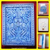 Butterfly ThepJumLang Kruba Krissana BE.2555 Thai Amulet Charming Coating BLUE