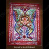 THAI AMULET BUTTERFLY+SPIDER CHARMING MULTICOLOR LARGE KB KRITSANA 2012