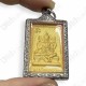 GOLD Ganesha + 4faces Phome Kruba Kritsana BE.2555 Thai Amulet Charming Success