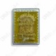 GOLD Ganesha + 4faces Phome Kruba Kritsana BE.2555 Thai Amulet Charming Success