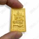 GOLD Ganesha + 4faces Phome Kruba Kritsana BE.2555 Thai Amulet Charming Success