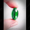 Green Round Naga-eye Thai Holy Real Amulet Gemstone 100% Authentic Size-M