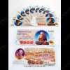 *10pcs* Thai Amulet Lp Tuad + King RAMA V Bank Note Money Lucky Super Rich