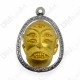 SiHuHaTa Monkey Face 4ears5eyes Bronze-GOLD KB Subin 2556 Thai Amulet Gambling