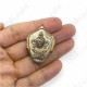 SiHuHaTa Hanuman Face 4ears5eyes BRONZE-MIXED KB Subin 2556 Thai Amulet Gambling