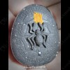 THAI AMULET PID-TA CLOSED EYE 2TAKROOT BLACK POWDER MIXED LP KOON 2556