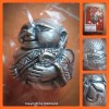 THAI AMULET SANGAJAI HAPPY BUDDHA BRONZE WHITE COLOR LP KOON BAN-RAI2556