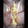 THAI AMULET TRI-MU-LA-TI LARGE SIZE GOLD PLATED LP KOON BAN-RAI 2556