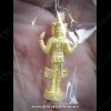 THAI AMULET TRI-MU-LA-TI LARGE SIZE GOLD PLATED LP KOON BAN-RAI 2556