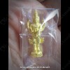 THAI AMULET TRI-MU-LA-TI SMALL SIZE GOLD PLATED LP KOON BAN-RAI 2556