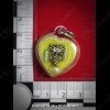 THAI AMULET WAX HAU JAI HEART GOLD OWL WATERPROOF LP AJAN O 2556