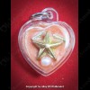 THAI AMULET WAX HAU JAI HEART GOLD STAR WATERPROOF LP AJAN O 2556