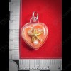 THAI AMULET WAX HAU JAI HEART GOLD STAR WATERPROOF LP AJAN O 2556