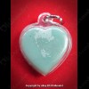 THAI AMULET WAX HAU JAI HEART SILVER BUTTERFLY WATERPROOF LP AJAN O 2556