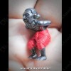 Thai Amulet Hpy Hoon Payon Mini Ghost Robot Red Pant Bronze Lp Kloy 2556