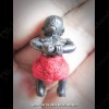 Thai Amulet Hpy Hoon Payon Mini Ghost Robot Red Pant Bronze Lp Kloy 2556