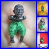 Thai Amulet Hpy Hoon Payon Mini Ghost Robot Green Pant Lp Kloy 2556