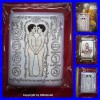 THAI AMULET 2MEN LOVELY +LOCKET LOVE ATTRACTION LARGE LP INN 2556