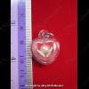 THAI AMULET HAU JAI MINI HEART LOVE ATTRACTION RED WAXY AJAN O 2556