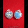 THAI AMULET HAU JAI MINI HEART LOVE ATTRACTION BLUE WAXY AJAN O 2556