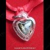 THAI AMULET HAU JAI MINI HEART LOVE ATTRACTION BLACK WAXY AJAN O 2556