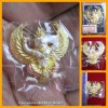 THAI AMULET GARUDA KRUT KING OF BIRD 3 COLOR PLATED BIG SIZE LP KEY 2556