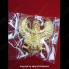 Garuda Lp Key BE.2556 Krutha King Of Bird Gold Color Plated Large Thai Amulet