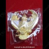 Garuda Lp Key BE.2556 Krutha King Of Bird Gold Color Plated Large Thai Amulet