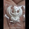 THAI AMULET GARUDA KRUT KING OF BIRD SILVER COLOR PLATED BIG LP KEY 2556