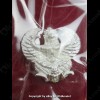 Thai Amulet Garuda Krut King Of Bird Silver Plated Small Lp Key 2556