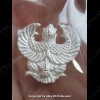 Thai Amulet Garuda Krut King Of Bird Silver Plated Small Lp Key 2556