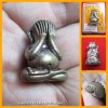 THAI AMULET PID TA CLOSED EYE PROTECTION BRONZE COLOR LP KEY 2556