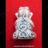 THAI AMULET PID TA CLOSED EYE PROTECTION WHITE COLOR LP KEY 2556