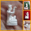 Thai Amulet Nang Kwak Rich Girl Good Bussiness Silver Small Lp Key BE.2556