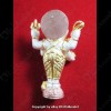 Thai Amulet Standing Ganesha Good Life Success 3 Color Large Lp Key BE.2556