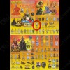 Thai Amulet Standing Ganesha Good Life Success 3 Color Large Lp Key BE.2556