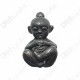 GumanThong Lp Goy BE.2557 Mini Look-Krok Bronze Mixed Thai Amulet Wealthy Rich