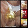 Thai Amulet Holy Ball Closed Eye Wealthy Rich Gold Pandent AJ-Subin BE.2557