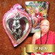 Salika Yin-Kuu-Rak Heart WHITE + Oil Lp Nen Be.2557 Thai Amulet Love Attraction